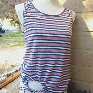 Persaya womens Tank Top Striped M
